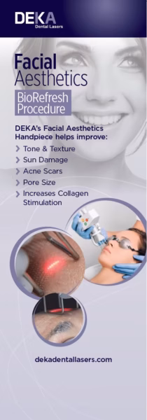 Facial Aesthetics Laser Therapy Banner Stand
